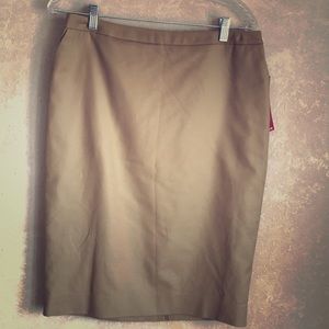 Merona Brown Pencil Skirt